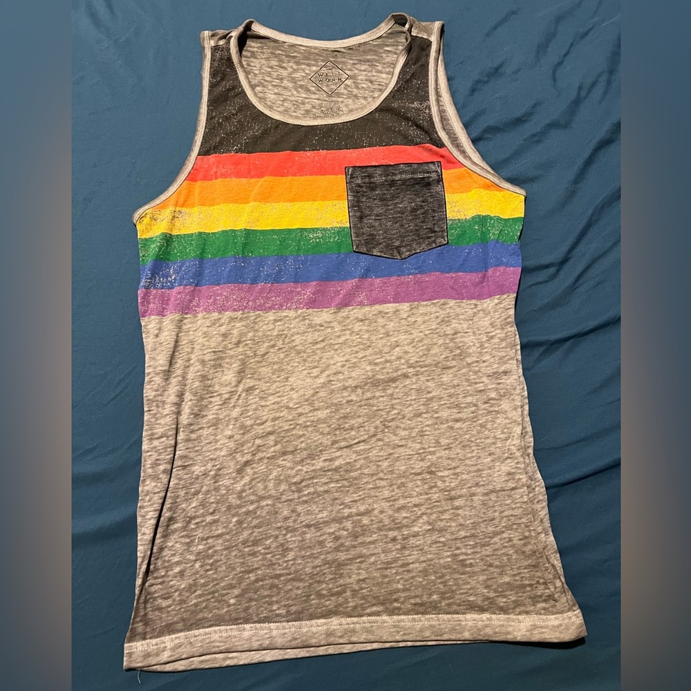 Rainbow/pride tank